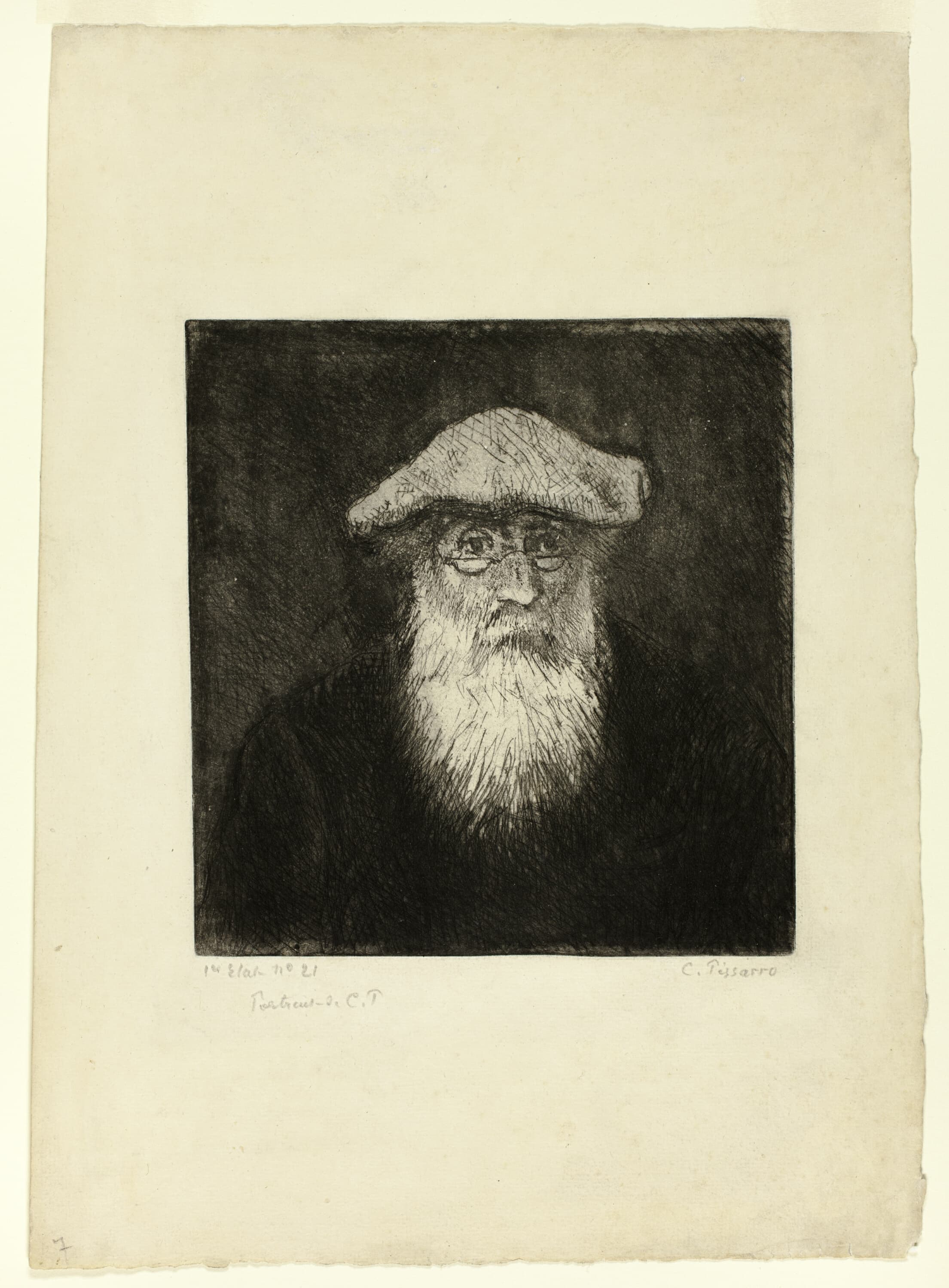 Camille Pissarro, A Self-Portrait